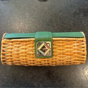 Michael Kors Wicker Clutch